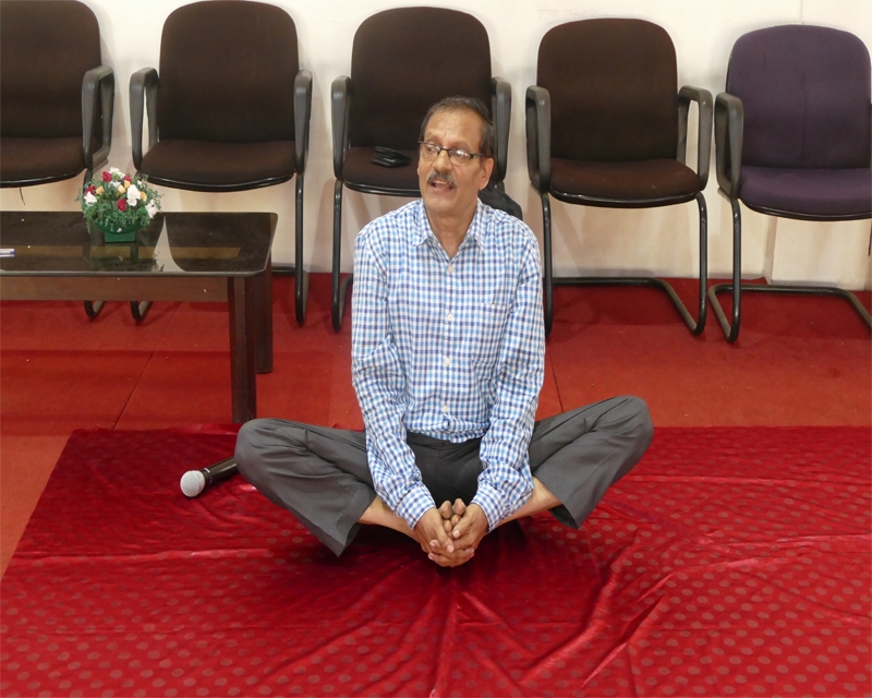 Yoga Day Demonstration by Shri. Baiju (Art of Living)